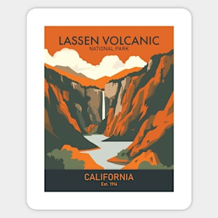 LASSEN VOLCANIC NATIONAL PARK Sticker